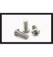 SS Button Head Cap Screws – Stainless Steel Domed Button Head Allen Screws for Aesthetic Fastening – A2/A4 Grade 304/316, Socket Drive, Passivated Finish, Metric Sizes for Panels and Furniture